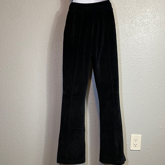 KENZO París Black Track Pants with Embroidered Logo and Tiger Motif - Picture 4 of 8